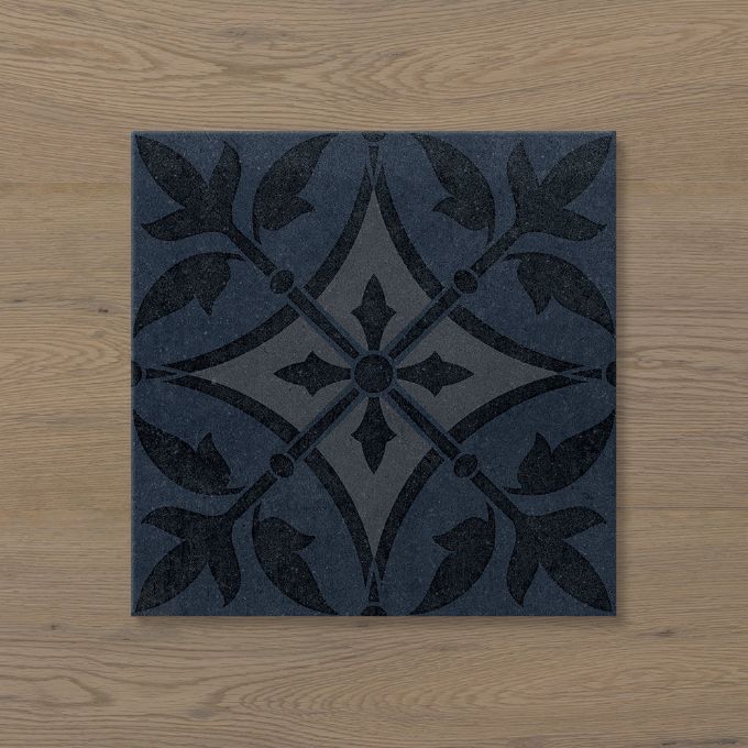 Picture of Arabesque Celeste Navy (Matt) 200x200 (Rectified)