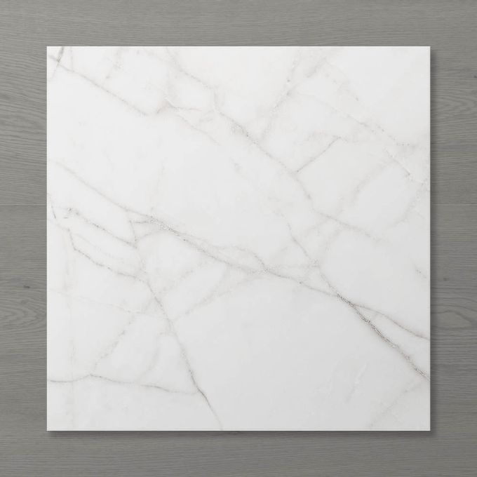 Picture of Aphrodite Statuario Wisp (Matt) 600x600x9 (Rounded)