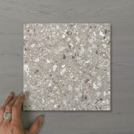 Shop Beige Terrazzo Look Floor Tiles